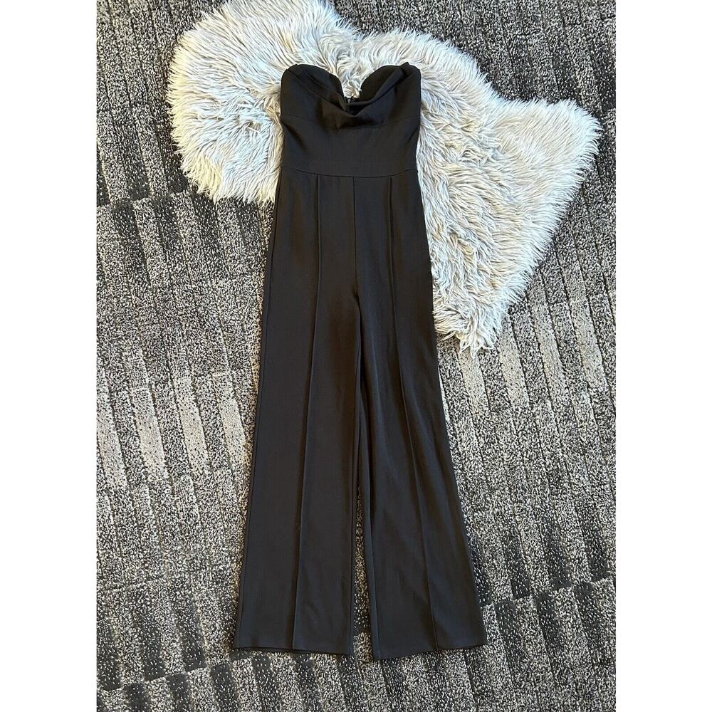 Kimcine Curve‎ Women's Black Strapless Jumpsuit Size Medium